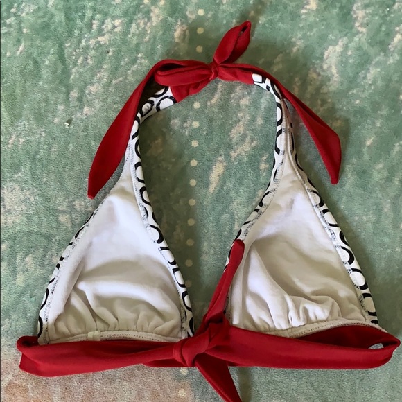 Small Banco De Aeria modern polka dot bikini top - Picture 2 of 4